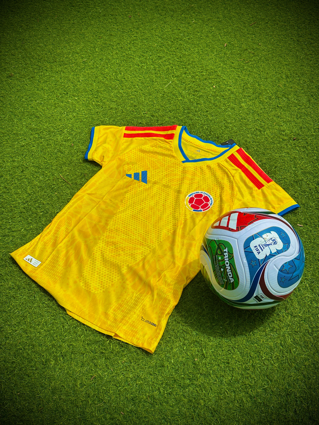 Mujer Camiseta Local Selección Colombia 26 Versión Jugador