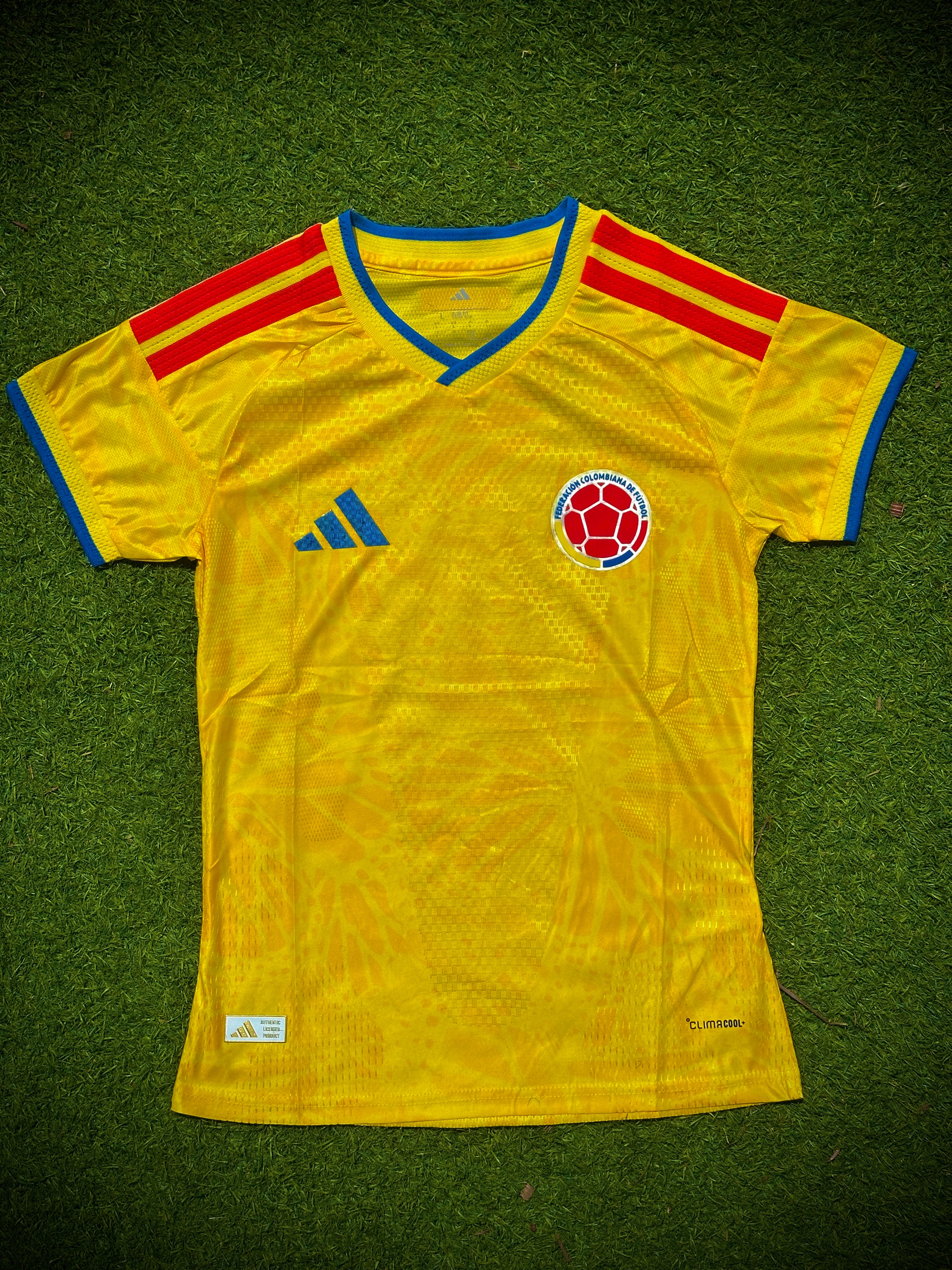 Mujer Camiseta Local Selección Colombia 26 Versión Jugador