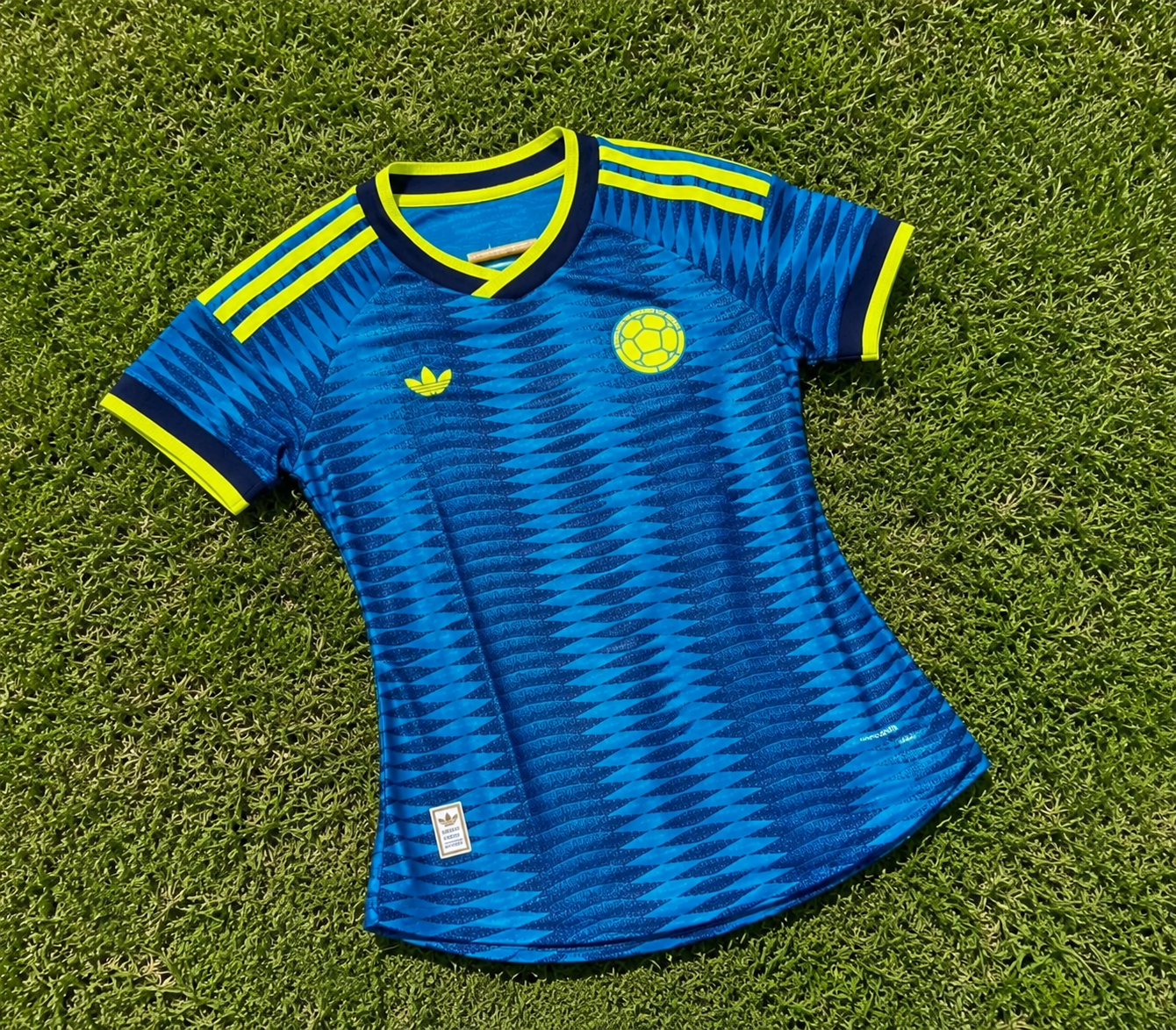 Mujer Camiseta Visitante Selección Colombia 26 Versión Jugador
